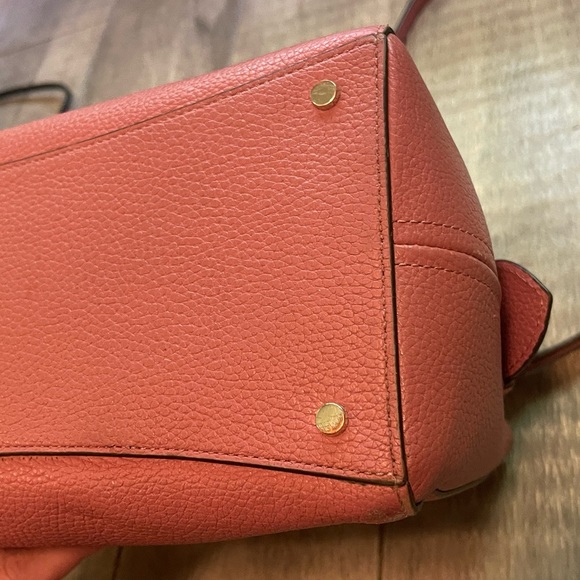 Kate Spade Leila Medium Triple Compartment Satchel Bag in Pink - Picture 6 of 11